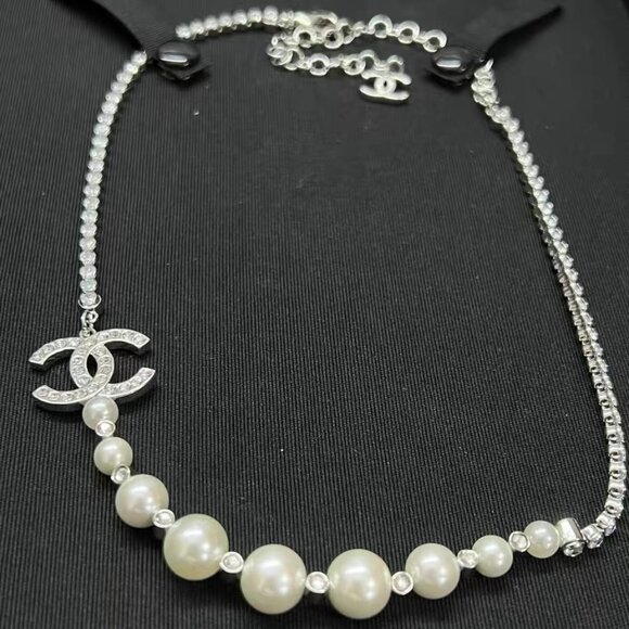 CHANEL Jewelry - CHANEL Glamorous with Pearls Necklace Authentic